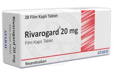 RIVAROGARD 20 MG FILM KAPLI TABLET (28 TABLET)